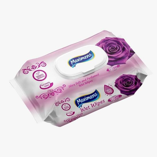 Picture of MAXIMUS WET WIPES 120 PIECES LAVENDER