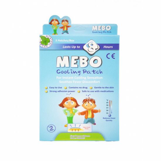 صورة ميبو لاصقات لتخفيف الحرارة 5 باتش 6*12 سم