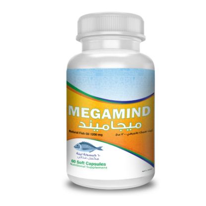 Picture of MEGAMIND OMEGA3  60 SOFT CAPSULES