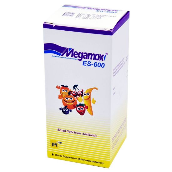 Picture of MEGAMOX ES 600 SUSP 100 ML