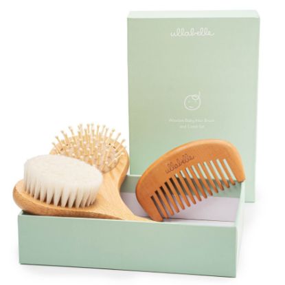 Picture of MELLE WOODEN BABY HAIR BRUSH 3030