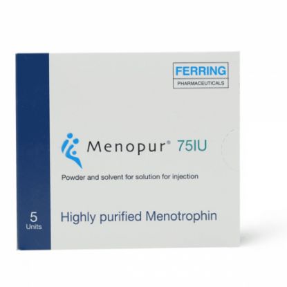Picture of MENOPUR 75IU 5 VIAL WS