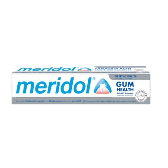 Picture of MERIDOL FLUORIDE T.P GENTLE WHITE 75ML 3437