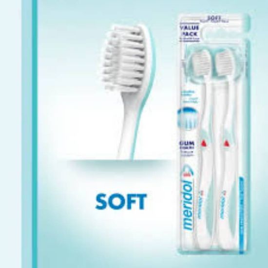صورة ميريدول فرشاة أسنان ناعمة 1+1