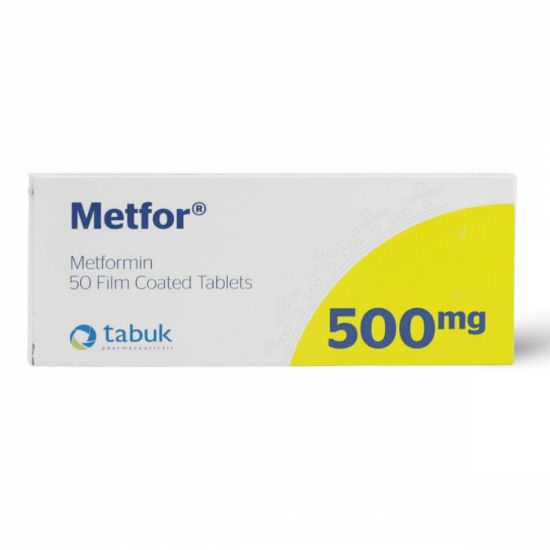 Picture of METFOR 500 MG 50 TAB