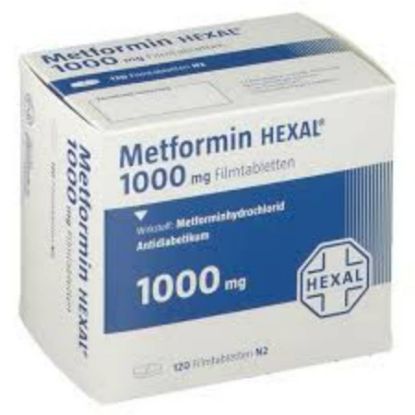 صورة ميتفورمين هيكسال 1000 مجم  