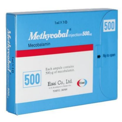 Picture of METHYCOBAL 500 MG 10 AMPOULS