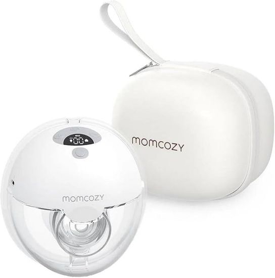 Picture of MOMCOZY M5 HANDS FREE  ELECTRIC BREAST PUMP PORTABLE GREY