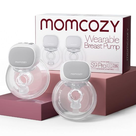 Picture of MOMCOZY S9 PRO ELECTRIC BREAST PUMP 2 PACK - GREY