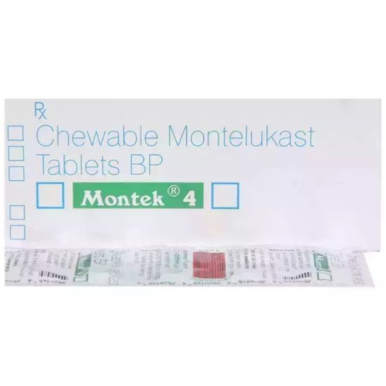 Picture of MONTEK 4 MG-CHEWABLE 30 TAB