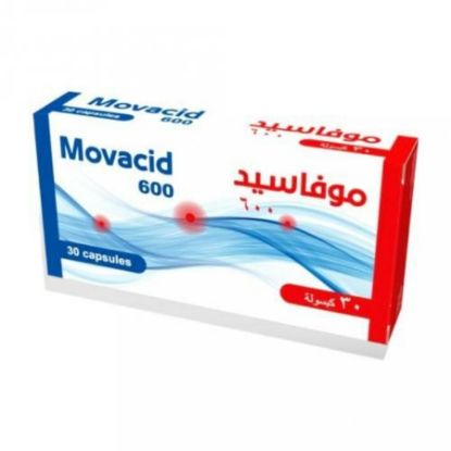 Picture of MOVACID 600  30 CAPS