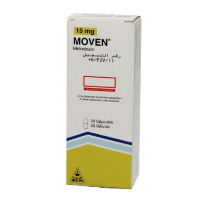 Picture of MOVEN 15 MG 30 CAP#