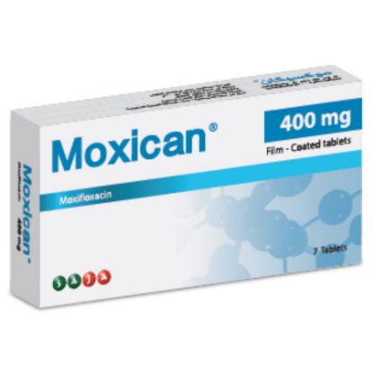 Picture of MOXICAN 400 MG 7 TAB