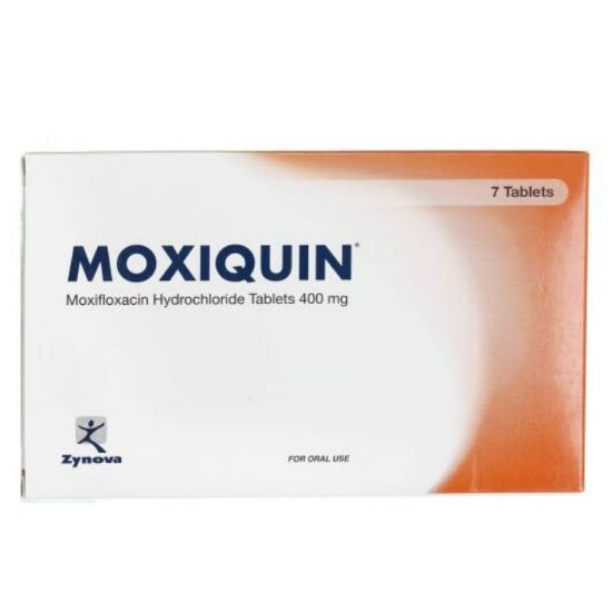 Picture of MOXIQUIN 400 MG 7 TAB