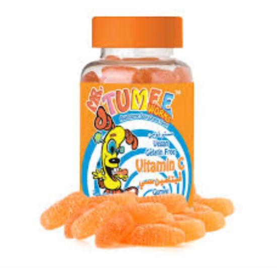 Picture of MR TUMEE WORM VITAMIN C GUMEE  60 PCS
