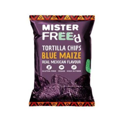 Picture of MR. FREED BLUE MAZE TORTILLA CHIPS  12 X 135 GR