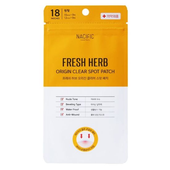 صورة لصقات الأعشاب الطبيعية لإخفاء الحبوب والآثار من ناسيفيك