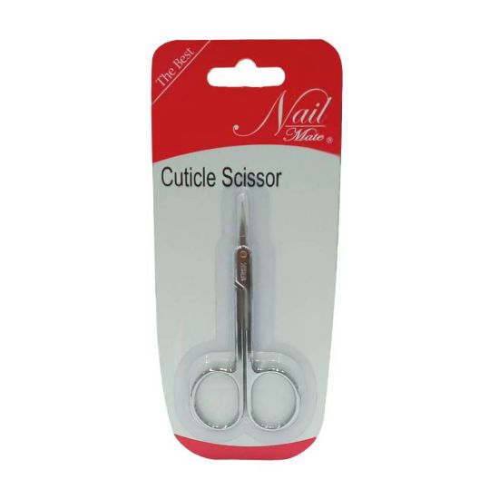 Picture of NAIL MATE CUTICLE SCISSOR SILVER 10201