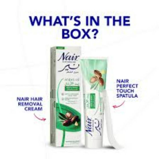 Picture of NAIR HAIR REMOVAL CREAM ARGAN OIL 110GM 5110