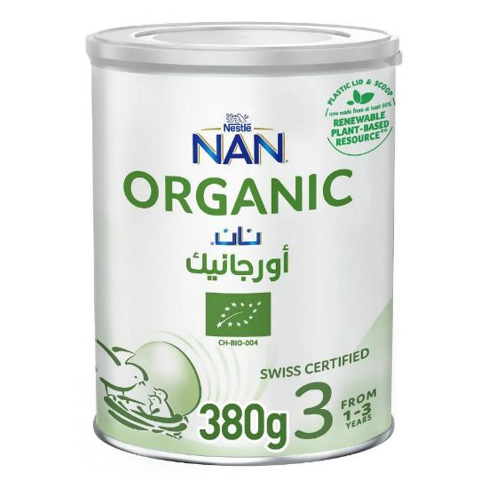 Picture of NAN ORGANIC  3  LR CHNWGB173 12X380G