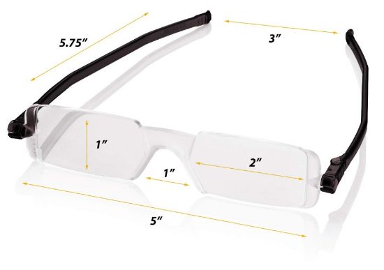 Picture of NANNINI READING GLASSES WHITE POWER +3