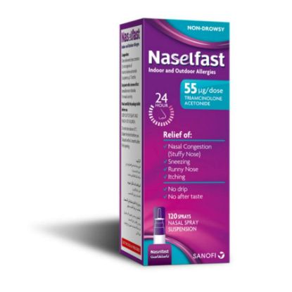 Picture of NASELFAST 55 MCG 120 NASAL SPRAY