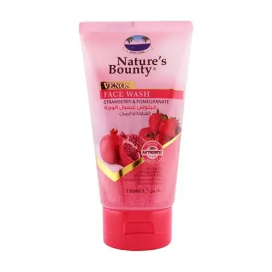 Picture of NATURE'S BOUNTY VENUS FACE WASH STRAWBERRY & POMEGRANATE 150