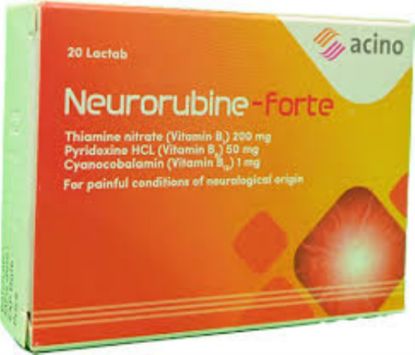Picture of NEURORUBINE FORTE 20 TAB