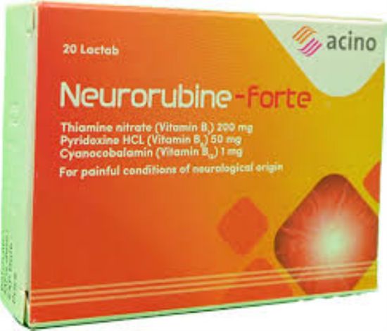 Picture of NEURORUBINE FORTE 20 TAB