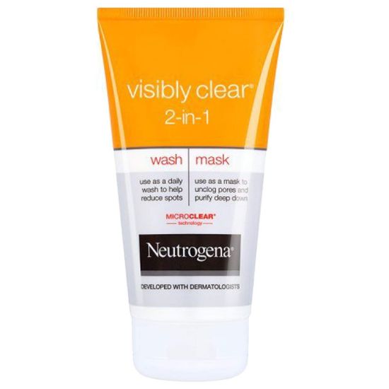 Picture of NEUTROGENA VISIBLY CLEAR WASH & MASK  150 ML 2567