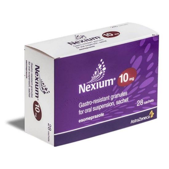 Picture of NEXIUM 10 MG 28 SACHETS