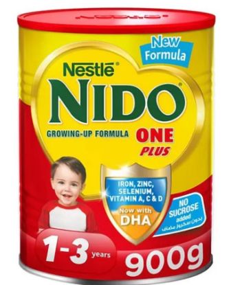 Picture of NIDO ONE PLUS STG 3 MILK 900 G X 12 - 3255 (LITTLE KIDS)