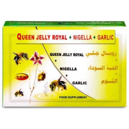 Picture of NIGELLA+ROYAL JELLY+GARLIC 30 CAP