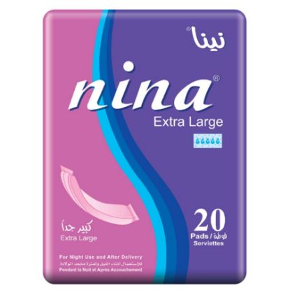 Picture of NINA EXTRA LARGE 20 PADS 500066#