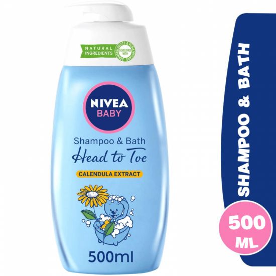 Picture of NIVEA BABY SHAMP &BATH HEAD TO TOE 500 ML 86263-4788
