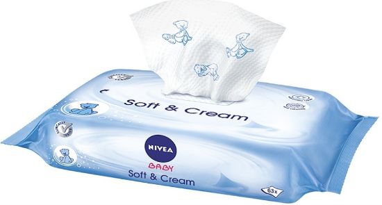 Picture of NIVEA BABY WIPES SOFT & CREAM 2+1 86259-4764