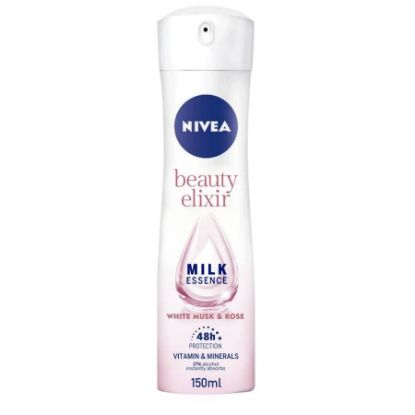 Picture of NIVEA DEO SPRAY BEAUTY ELIXIR WHITE MUSK &ROSE 150 ML 71512-