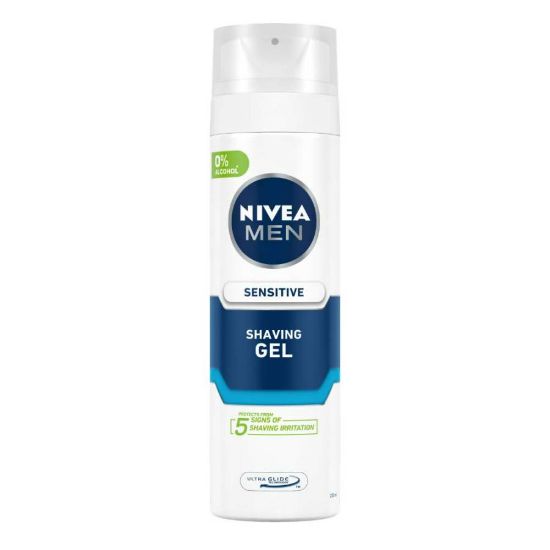 Picture of NIVEA MEN SHAVING GEL SENSITIVE 200 ML 81740-7405-70286