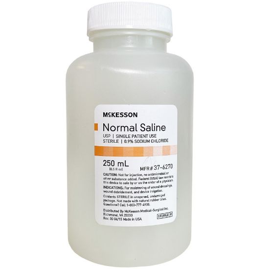Picture of NORMAL SALINE SODIUM CHLORIDE 0.9 % 250 ML