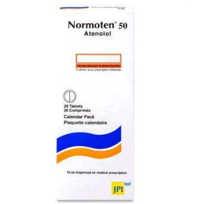 Picture of NORMOTEN 50 MG 28 TAB