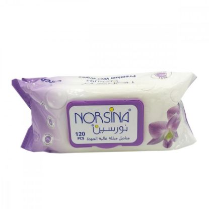 Picture of NORSEEN ORCHID WET WIPES 120 PIECES