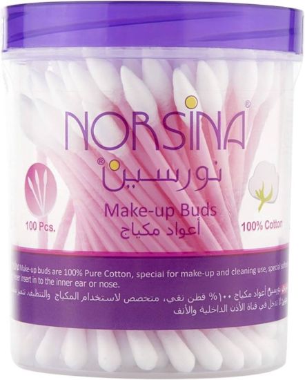 Picture of NORSINA COTTON BUDS 100 PACK ROUND