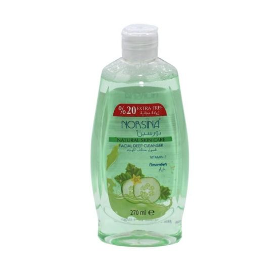 صورة نورسينا غسول للوجه خيار 270 مل