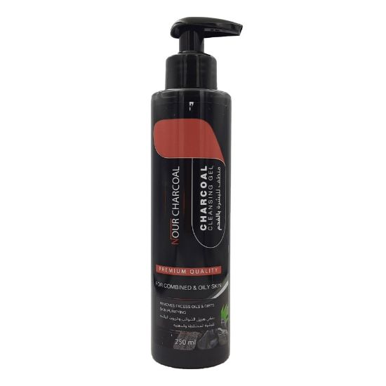 Picture of NOUR CHARCOAL CLEANSING GEL 250ML