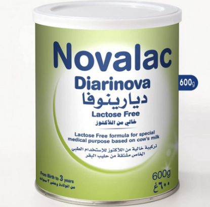 Picture of NOVALAC DIARINOVA LACTOSE FREE 600GX6 3432