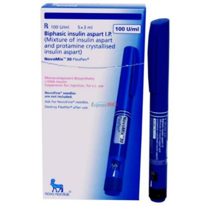 Picture of NOVOMIX 30 FLEXPEN 100 U/ML 5 X 3 ML