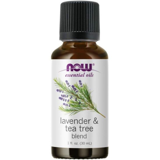 Picture of NOW ESSENTIAL OILS LAVENDER & TEA TREE 30 ML 8025