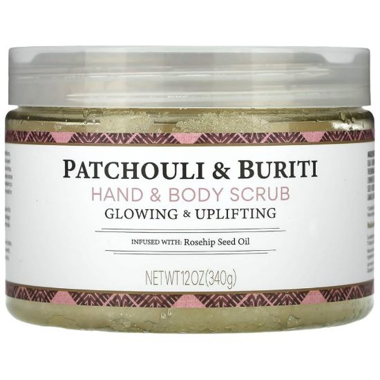 Picture of NUBIAN HERITAGE PATCHOULI + BURITI BODY SCRUB (12 OZ) #10074