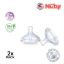 Picture of NUBY SIL NIPPLE 1 FLOW 2 PCK 943-925