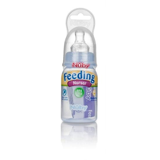 Picture of NUBY CONVENTIONAL CLEAR BOTTLE 120 ML 1010/1157